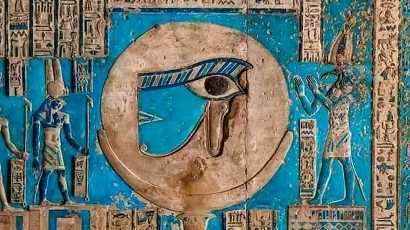 Astronomical ceiling details at Dendera Temple